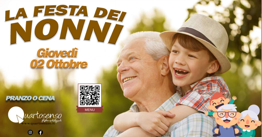 Celebriamo la festa dei nonni