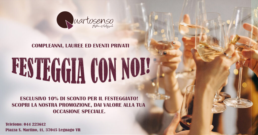 Festeggia con noi
